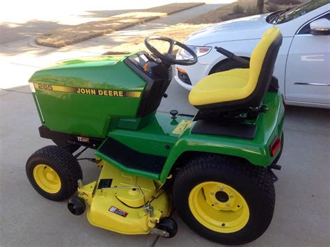 John Deere 265 Lawn Tractor Price Specs Category Models List Prices