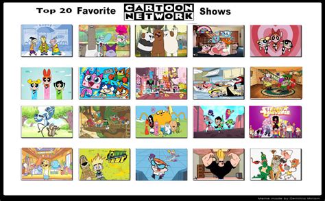 My Top 20 Favorite Cartoon Network Shows By Thomperfan On Deviantart