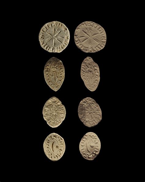 Medieval Seal Matrices Seal Matrix Inscribed Simon De Creci Legend