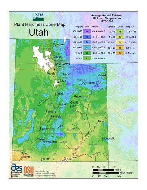 Find Your Usda Zone Utah Usda Zone Map Planting Zones Map Vegetable