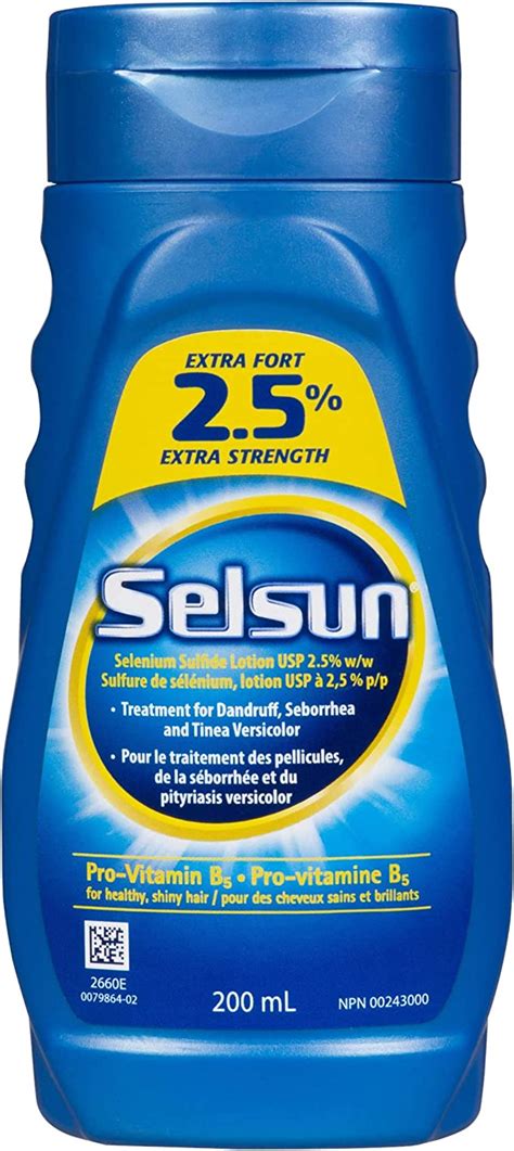 Selsun 25 Extra Strength Selenium Sulfide Lotion 200 Ml Treatment