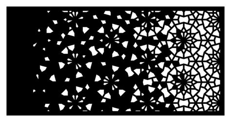 Arabic Cnc Laser Pattern Decorative Vector Panel For Cnc Cutting Arabic