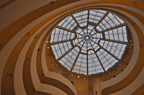 Inside The Rotunda Of Frank Lloyd Wrights Guggenheim Museum In Nyc I