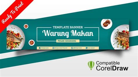Free Download Kumpulan Contoh Banner Warung Popular Coreldraw Beserta Filenya Desain Banner