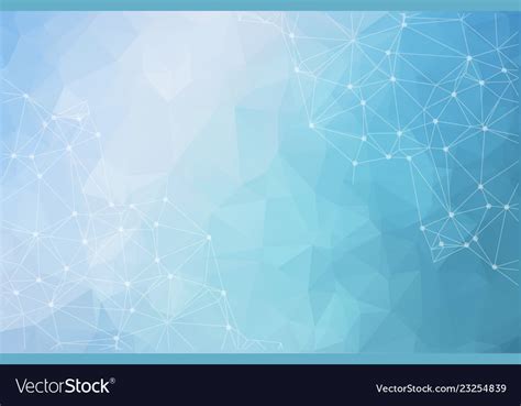 Abstract Triangular Blue Background Royalty Free Vector