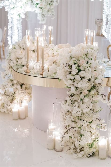 White Wedding Decorations White Wedding Theme Luxury Wedding Decor