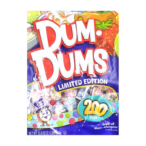 Dum Dums Limited Edition Flavors 200 Count — Suckers Online