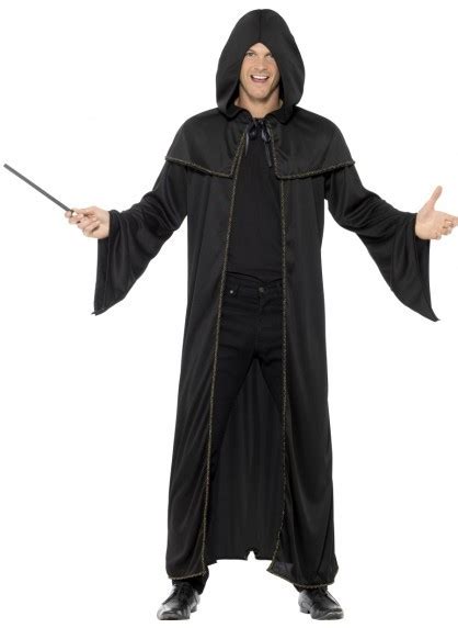 Black Wizard Cloak Book Week Costumes Au