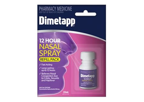 Buy Dimetapp Nasal Spray Refill Pack 20ml Online Emedical