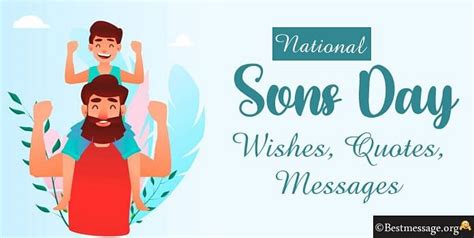 Happy National Sons Day 2023 Wishes Quotes Sms Hd Images