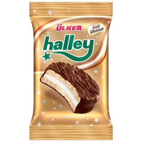 اشتر بسكويت Halley Chocolate Coated Biscuit، Ulker، 30g 106oz