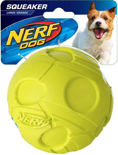 Nerf Dog Squeaker Ball Dog Toy Large