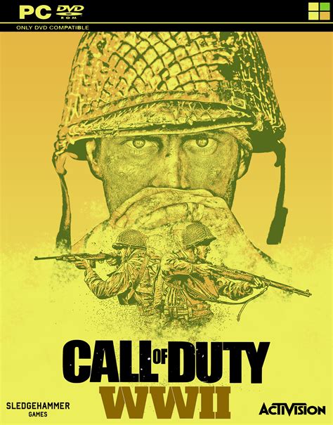 Call Of Duty Wwii Pc Box Art Cover By Wolfenstein The Old