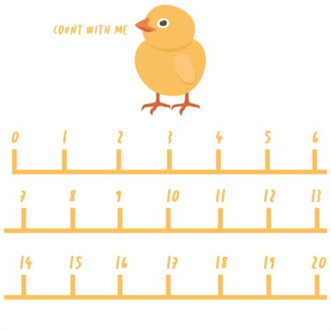 8 Best Images Of Large Printable Number Line To 20 Printable Number