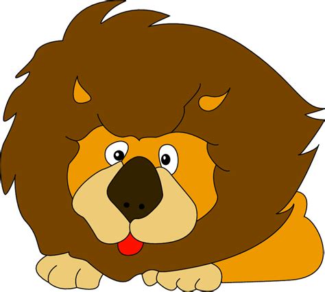 Lion Cartoon Character Free Vector Freevectors