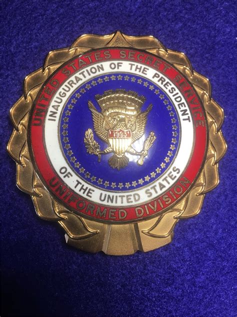 Collectors Badges Auctions Us Secret Service Uniformed Division