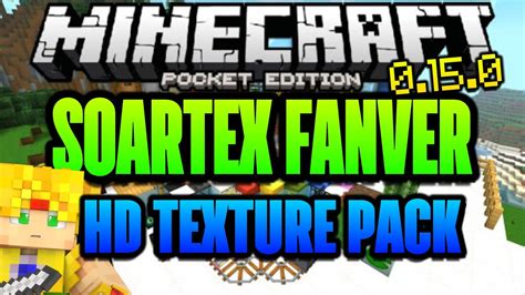 Minecraft Pe 0150 Soartex Fanver Hd Texture Pack Texture Packs