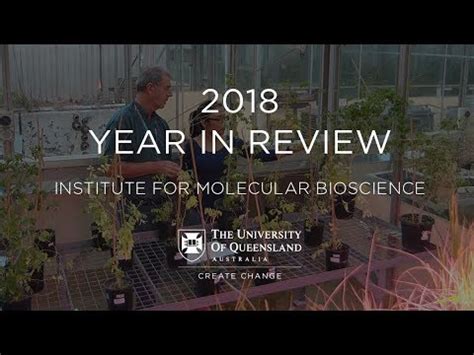 Year In Review Uq Institute For Molecular Bioscience Youtube