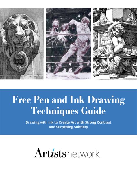 Pen And Ink Drawing Techniques Free Guide Artists Network