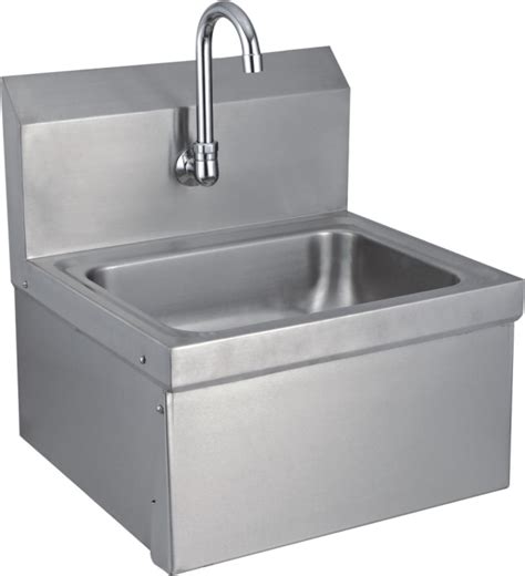 Knee Operated Hand Wash Sink Stainless Steel Knee Operated Hand Wash