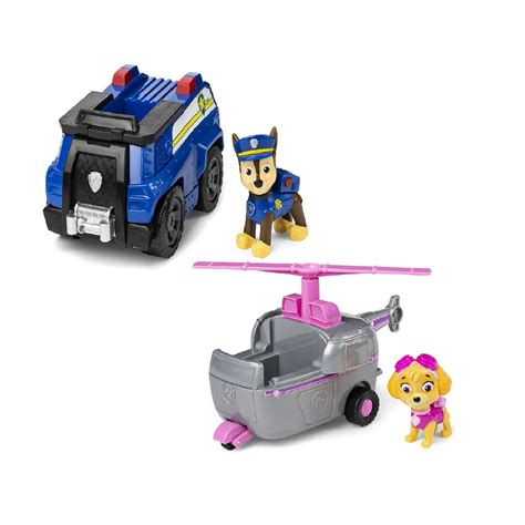 Paw Patrol Cruiser Vehicle With Collectible Figure Chases Patrol