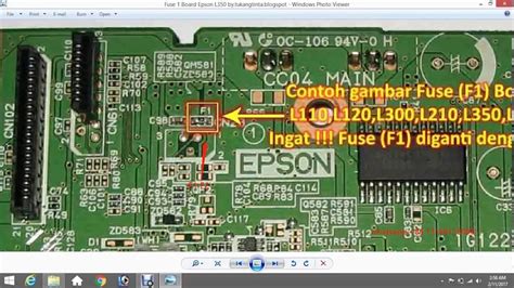 10pcs Fuse F1 F2 Mother Board For Epson T50 L110 L120 L210 L350 L805
