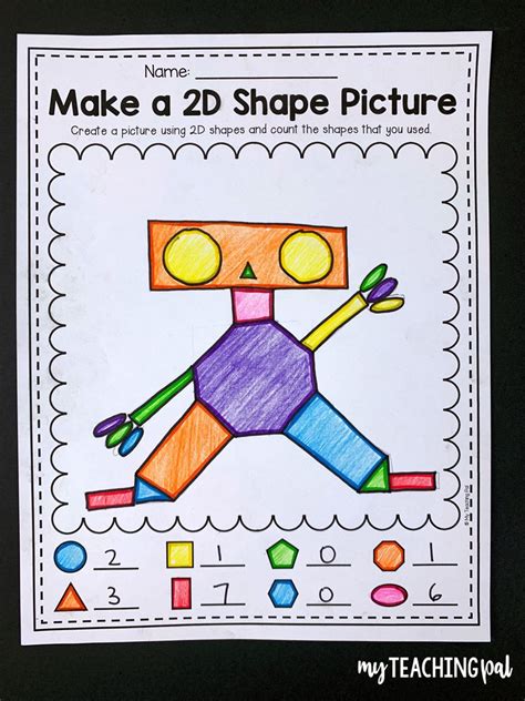 Teaching First Grade First Grade Math Student Learning 3d Shapes