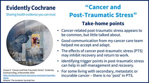 Cancer And Post Traumatic Stress Evidently Cochrane