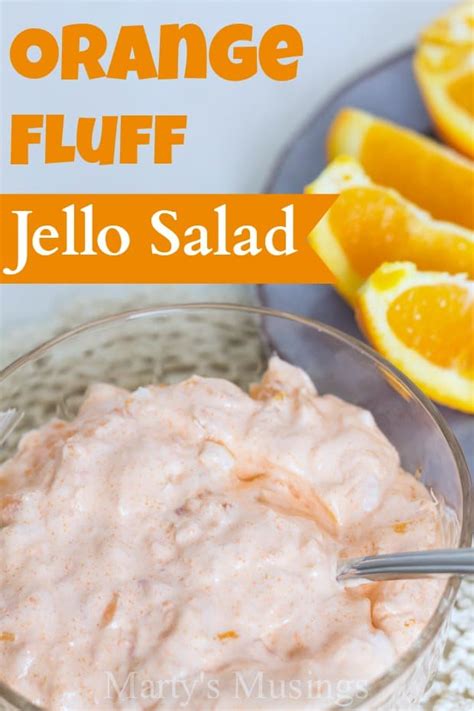 Orange Fluff Jello Salad