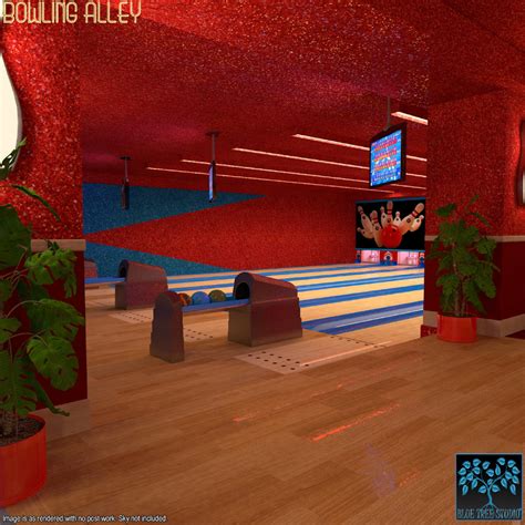 Bowling Alley For Daz Studio 3d Models Bluetreestudio