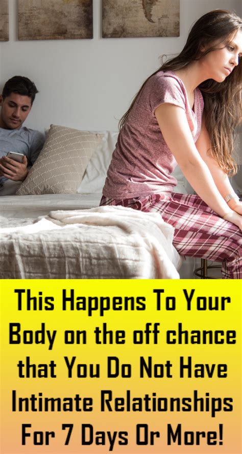 If You Did Not Know This Happens To Your Body If You Do Not Have Intimate Relationships For 7