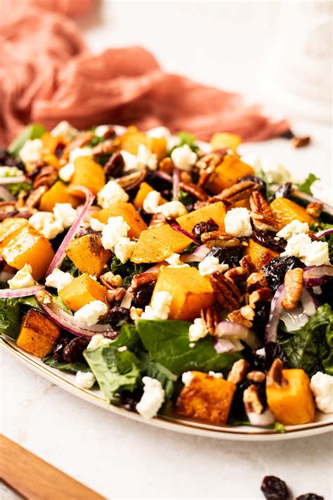 Roasted Butternut Squash Salad Wholesome Inexperienced Kitchen Clean Food Recipes