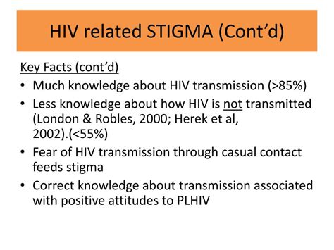 Ppt Adolescents And Hiv Related Stigma Powerpoint Presentation Id1926329
