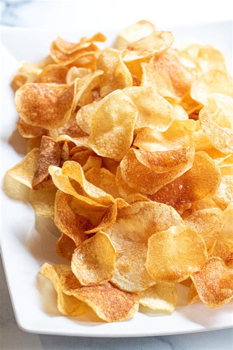 Homemade Potato Chips Served From Scratch