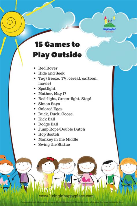 Outdoor games are a great way to motivate your students. Outdoor games for kids 15 outside games straight from your ...