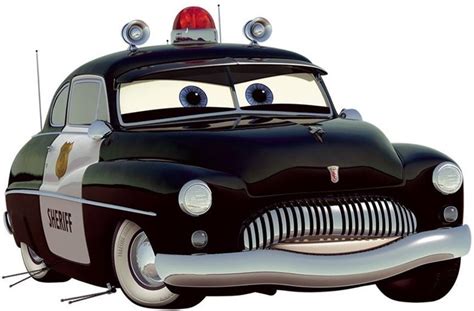 8 Inch Sheriff Decal Disney Cars Movie Removable Peel Self Etsy