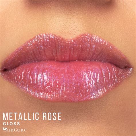 Lipsense Metallic Rose Gloss Limited Edition