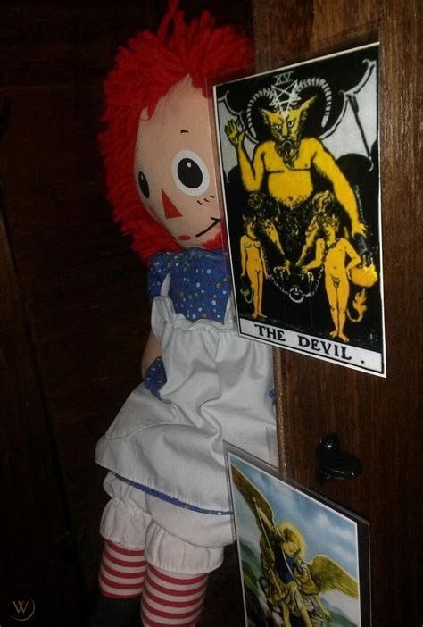 The Real Annabelle The Haunted Dollhorrorthe Conjuringmovie Prop Raggedy Ann 1721833233