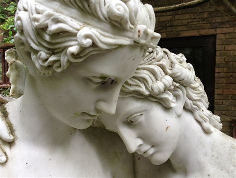 Marble Sculpture By Sculptured Arts Studio Cupid And Psyche