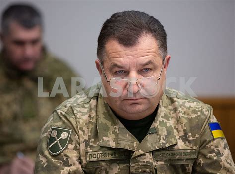 Stepan Poltorak Minister Of Defense Apu АПУ Larastock