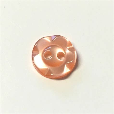 20 Peach Wheel Buttons Peach Baby Buttons Peach Resin Etsy Uk