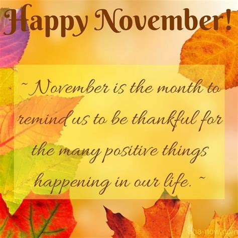 Photo Happy November Everyone November Quotes Happy November