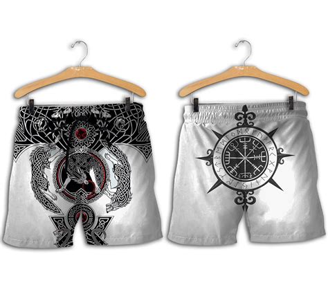 If they see a viking tattoo and want it as a symbol of their love for norse mythology, it can be it. The viking wolf tattoo art 3d full printing shirt