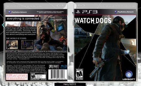 Watch Dogs Playstation 3 Box Art Cover By Harry192313