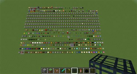 One Picture Of All The Blocks And Items In Minecraft Discussion