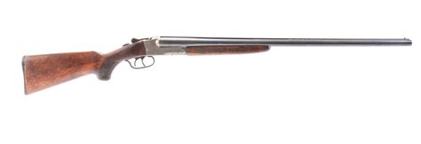 J Stevens Ga Sxs Hammerless Shotgun Online Gun Auction