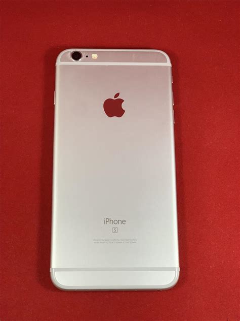 Apple Iphone 6s Plus Verizon Silver 128gb A1687 Lubi51674 Swappa
