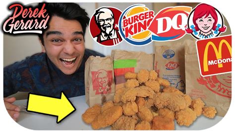 Or maybe you're a mcdonald's nuggets fan who hasn't strayed from tradition. WHO HAS THE BEST CHICKEN NUGGETS?! | Fast Food Olympics ...
