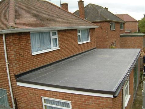 Single Ply Epdm Rubber Flat Roof System Roofix