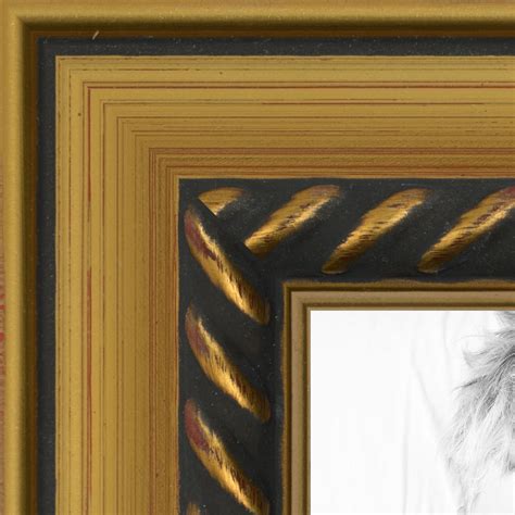 Arttoframes 24x30 Inch Gold With Rope Picture Frame This Gold Wood